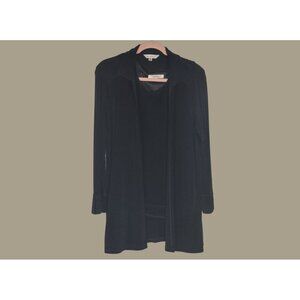 TravelSmith Black 2-piece Jacket and Tank Set Size Medium